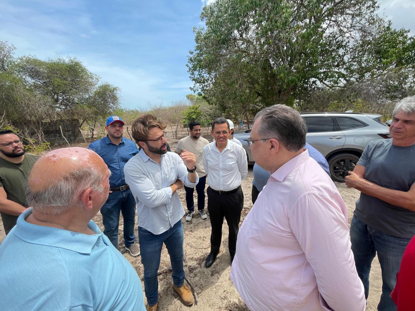 Obras da via de acesso do Hospital Universitário de Parnaíba iniciadas