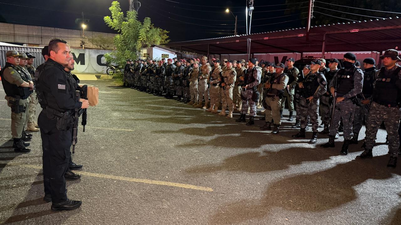 Primeira grande operação do ano prende dez e apreendem drogas e armas em Teresina