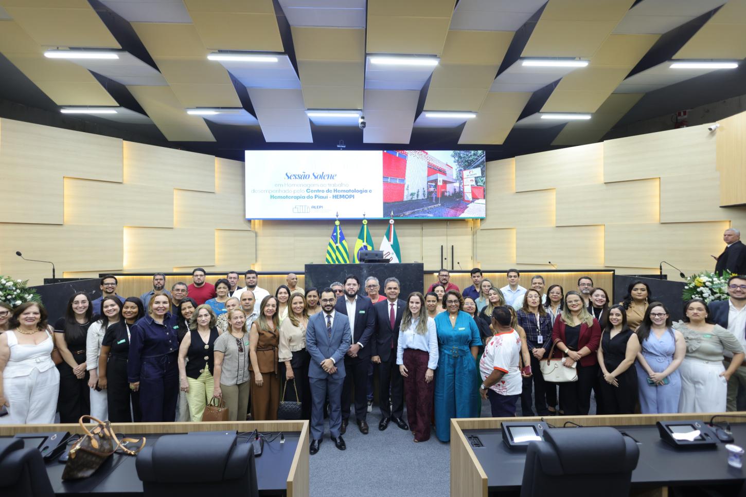 Alepi homenageia servidores do Hemopi e doadores de sangue em solenidade