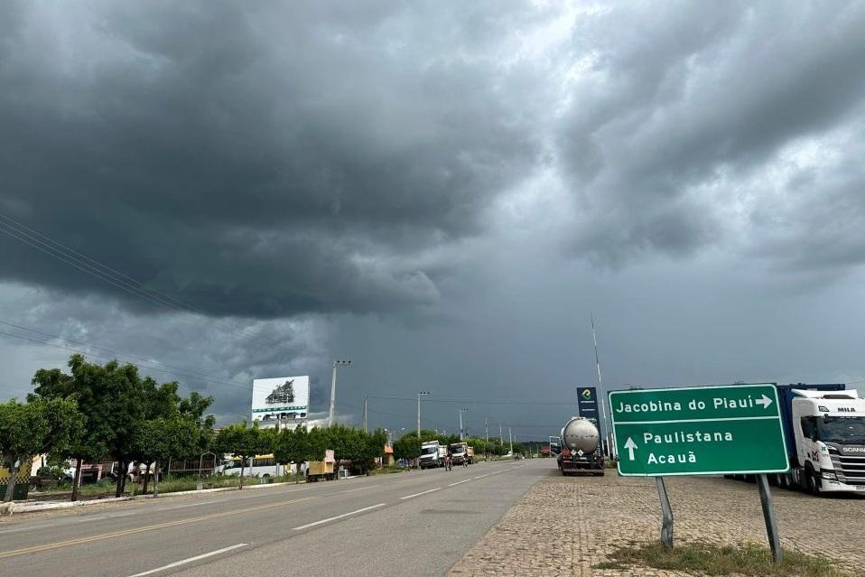 Chuvas volumosas e risco de tempestades marcam o fim de semana no Piauí