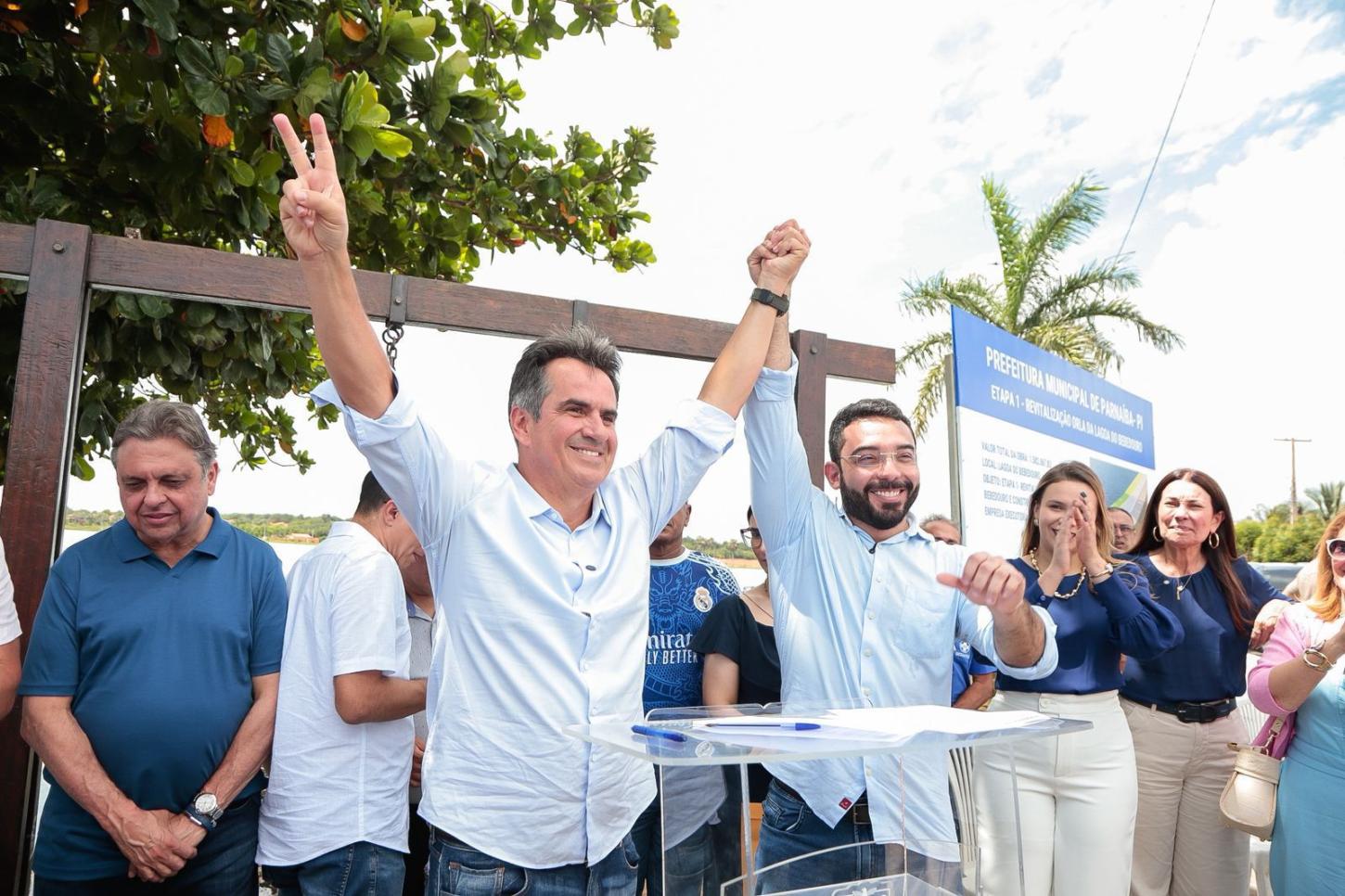 Ciro Nogueira participa de inauguração e visitas técnicas a obras em Parnaíba