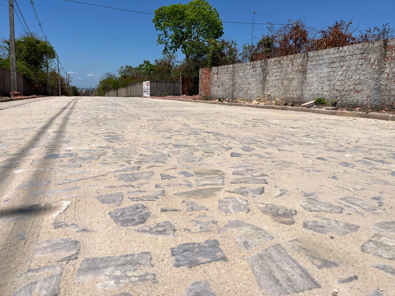 Governo avança na pavimentação urbana: a meta é 75% de ruas calçadas até dezembro