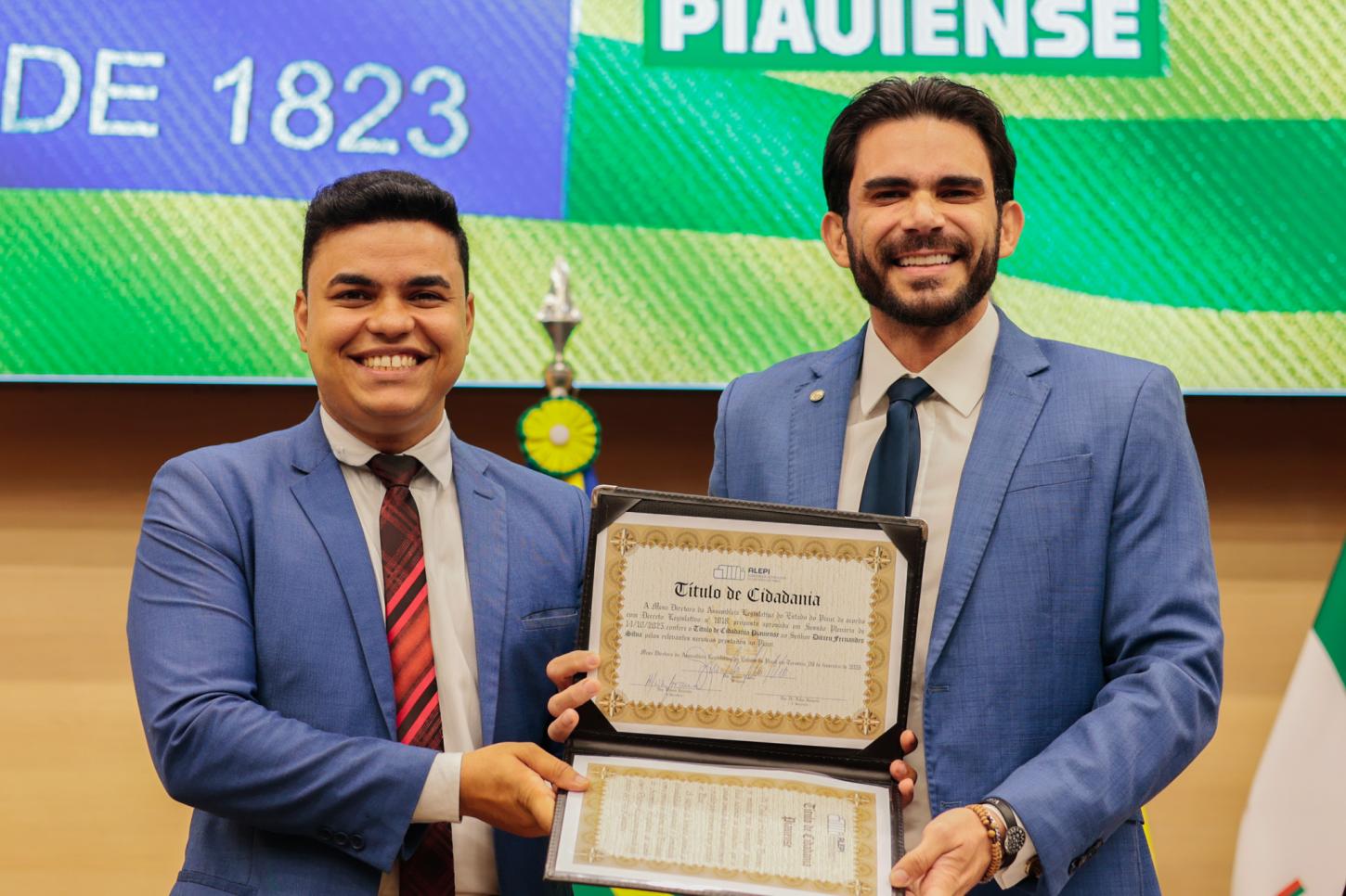 Pastor Dirceu Neto recebeu título de cidadania piauiense na Alepi