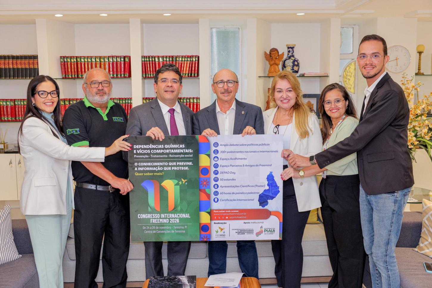 Piauí sediará congresso internacional para debater dependência química