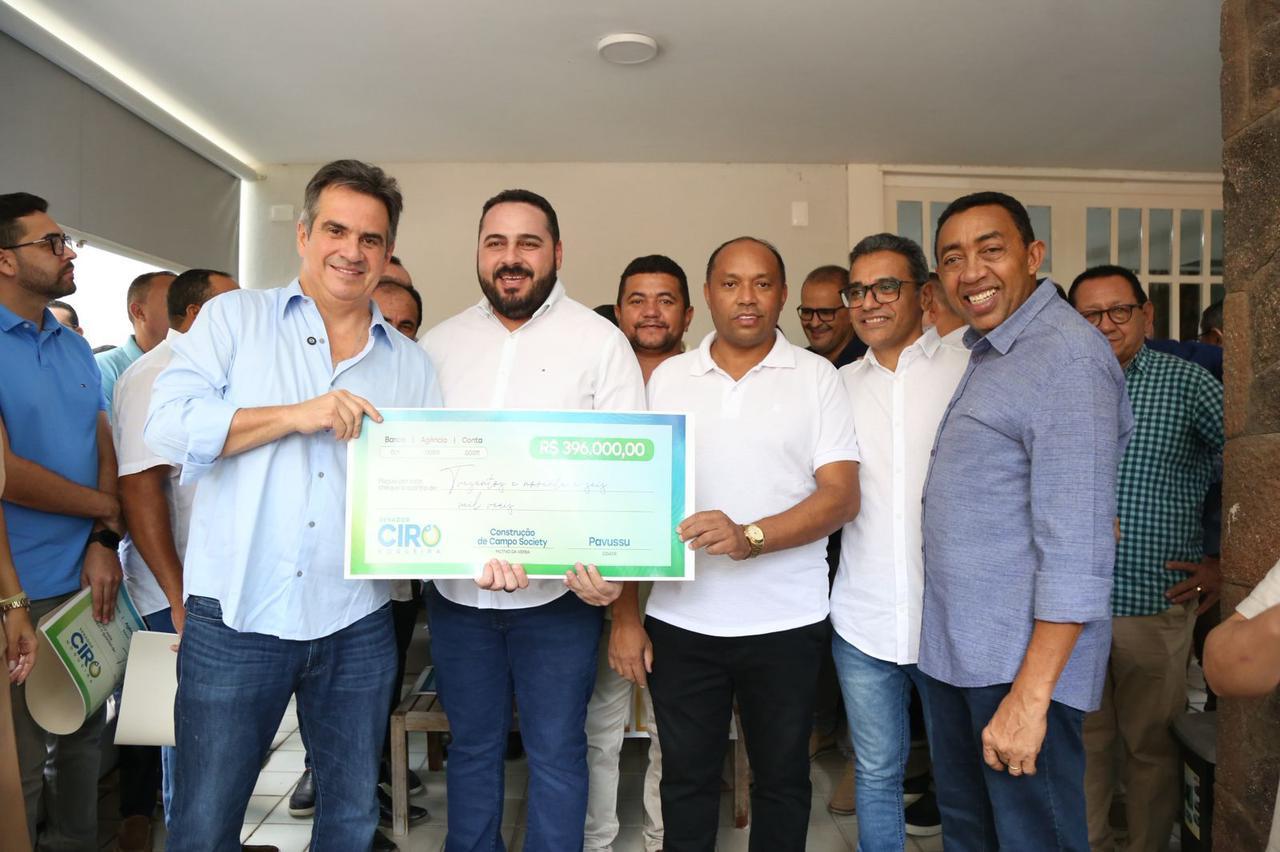 Prefeito agradece emenda de R$ 400 mil de Ciro Nogueira para Pavussu