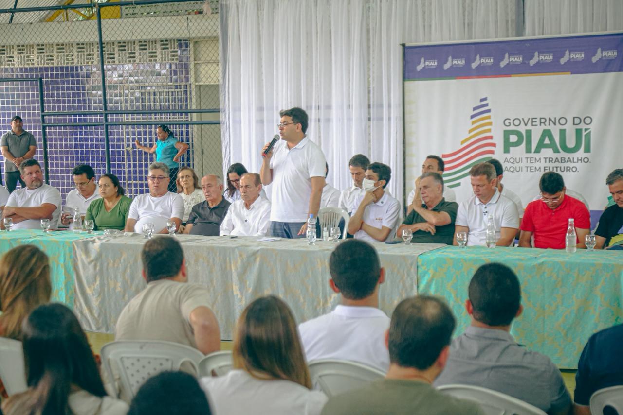 Rafael Fonteles anuncia R$ 4 milhões em obras para Angical do Piauí