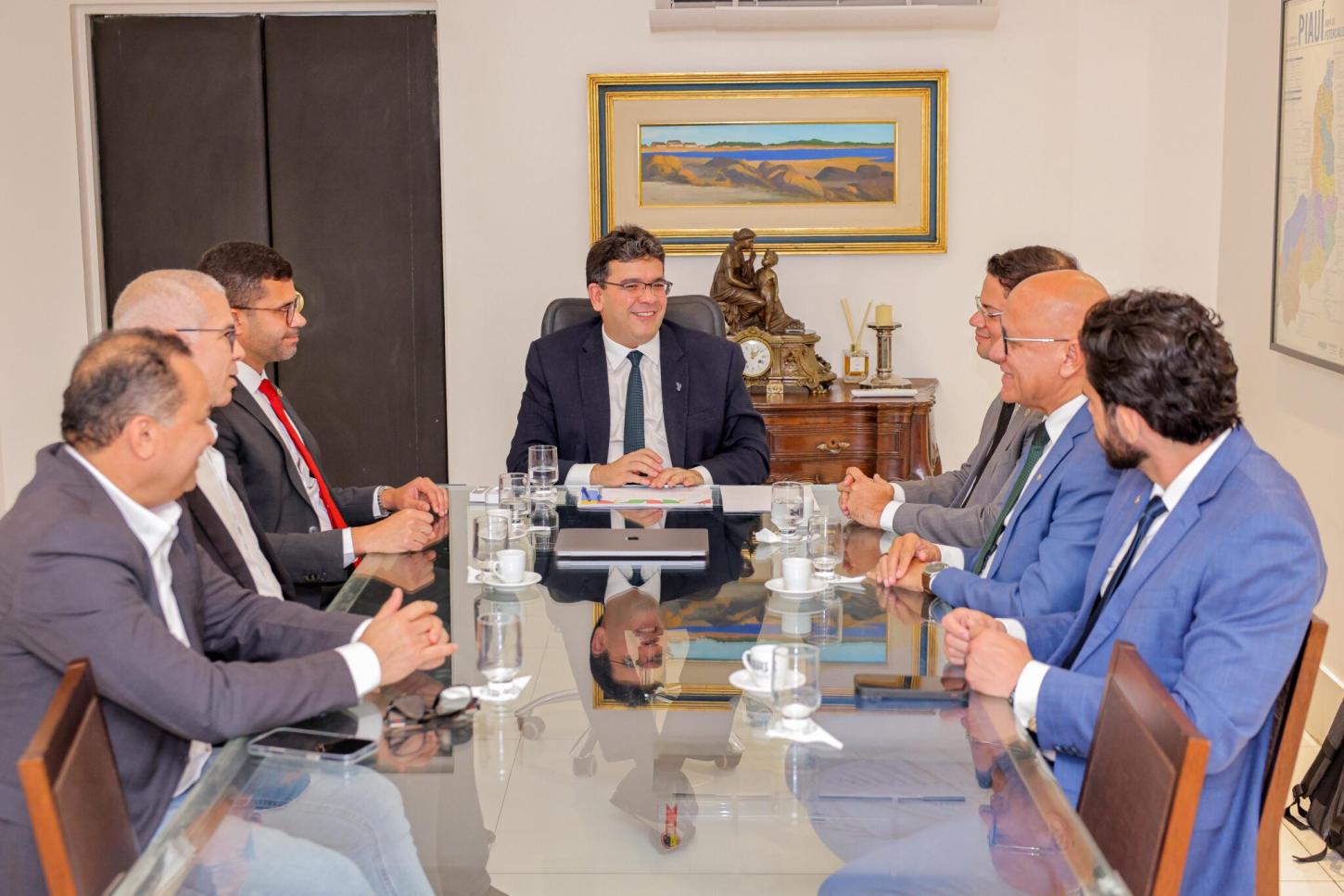 Rafael Fonteles recebe diagnóstico sobre a transposição do Rio São Francisco