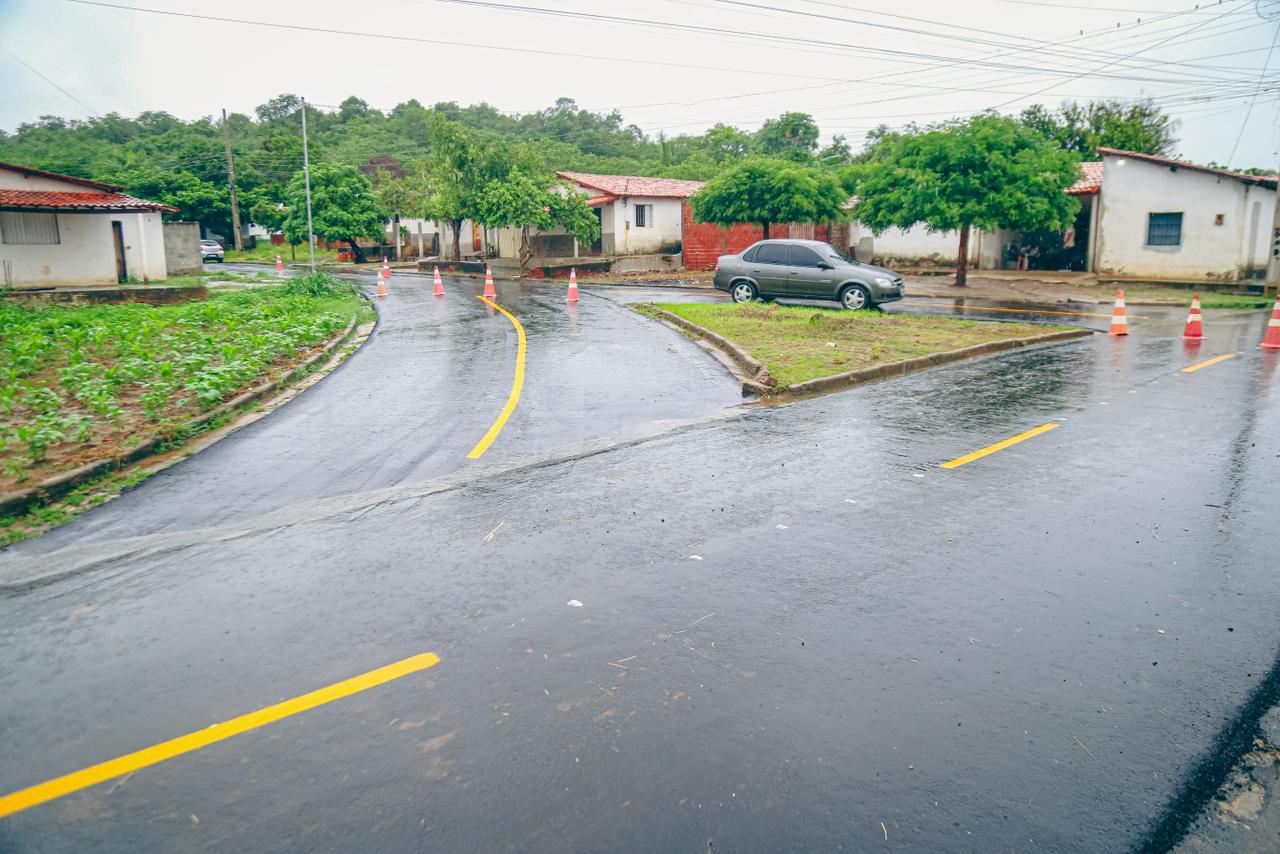 Rafael inaugura pavimentação e anuncia novos investimentos em Jardim do Mulato
