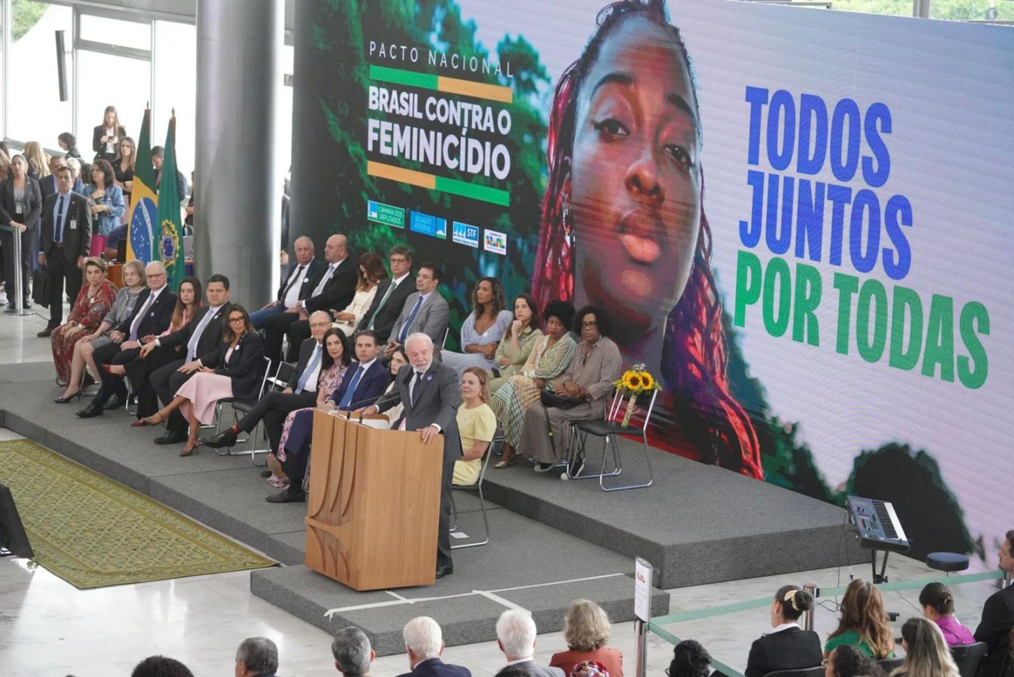 Rafael participa do lançamento do Pacto Nacional de Enfrentamento ao Feminicídio