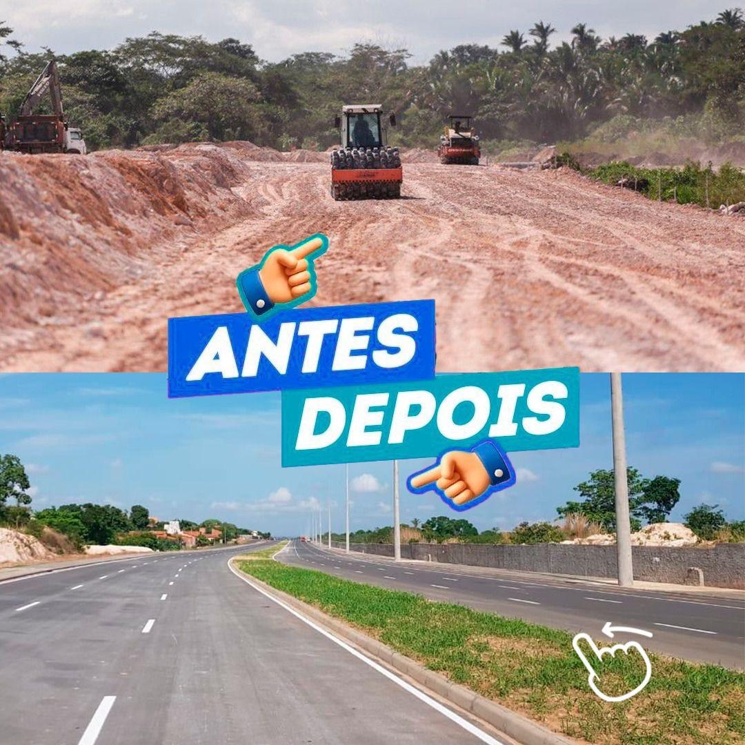 Senador Ciro Nogueira resgata obras em Teresina em publicação nas redes sociais