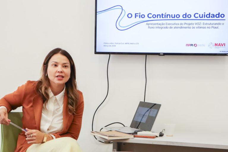 MPPI apresenta “Projeto Voz” para fortalecer atendimento inicial às vítimas de crimes