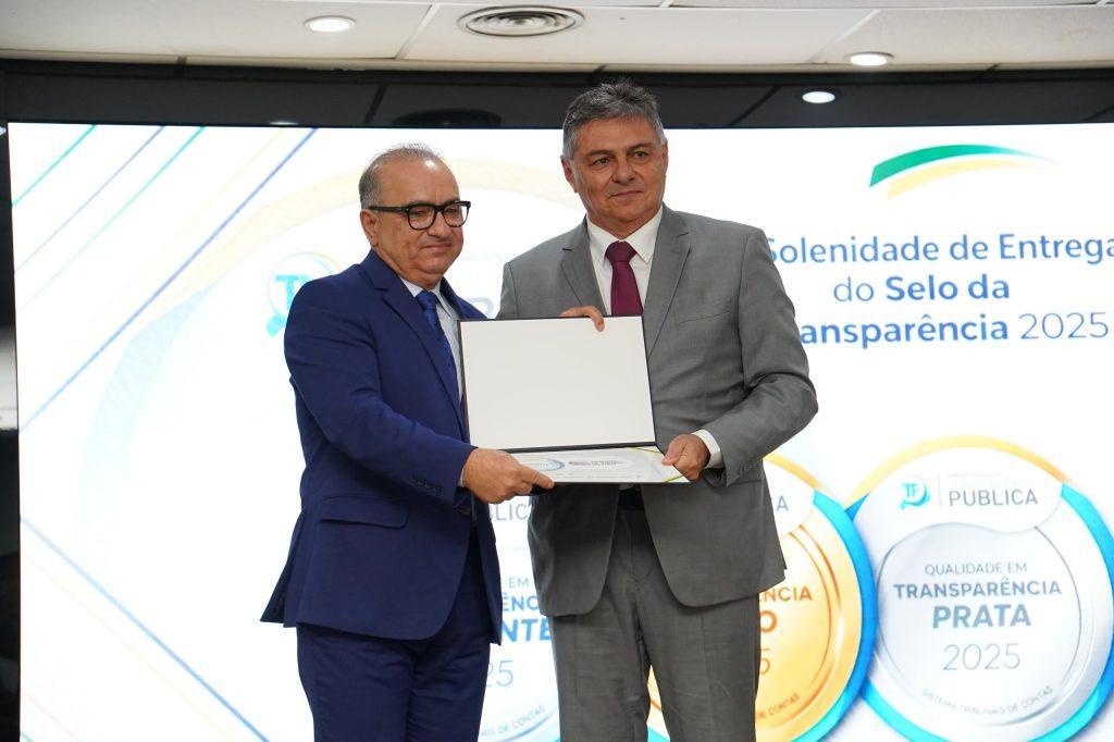 TJPI recebe Selo Diamante de Transparência Pública durante solenidade no TCE-PI