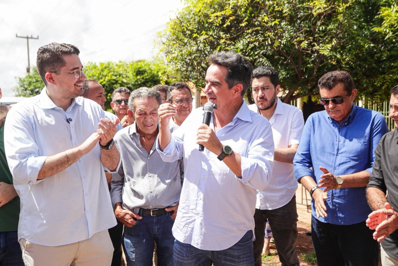 Ciro Nogueira entrega obras e garante R$ 850 mil para Dom Expedito Lopes