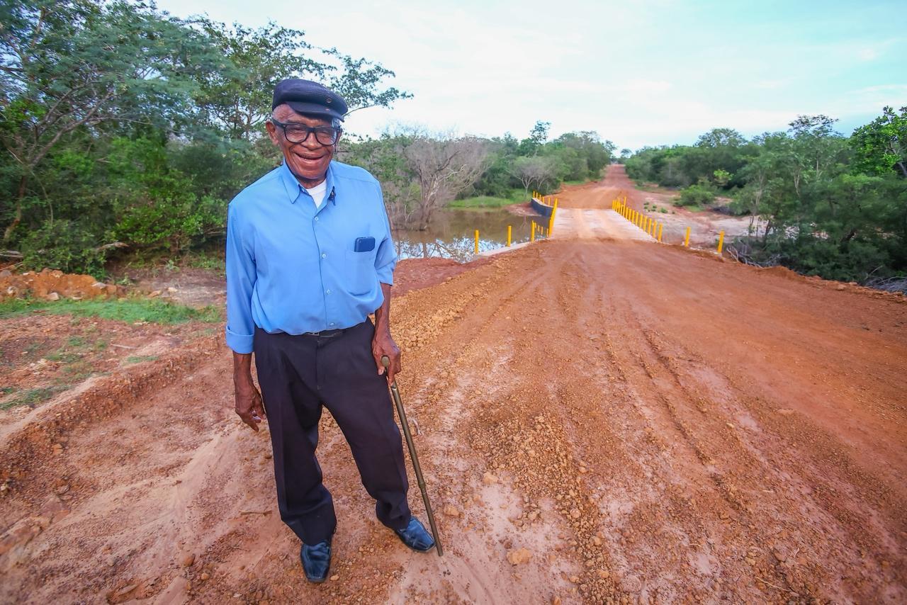 SAF inaugura passagens molhadas em comunidade quilombola de Amarante