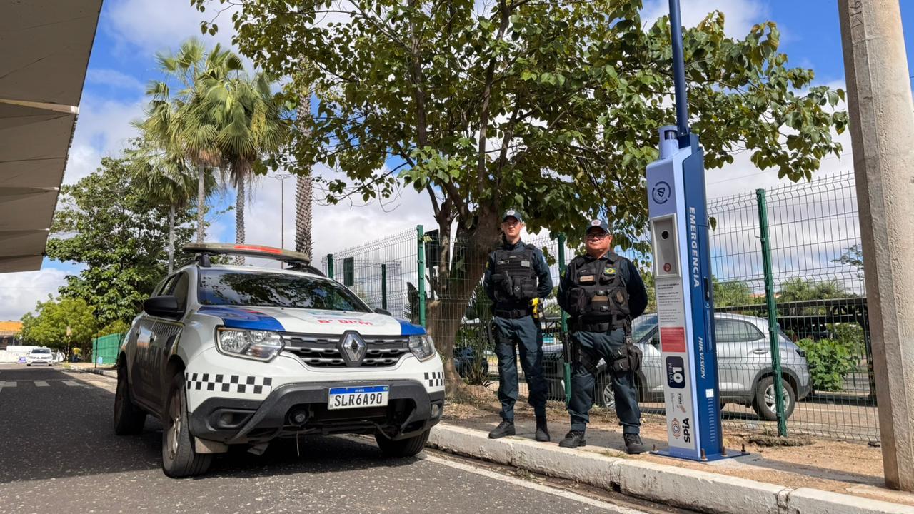 SSP reforça segurança com instalação de totem inteligente na rodoviária de Teresina