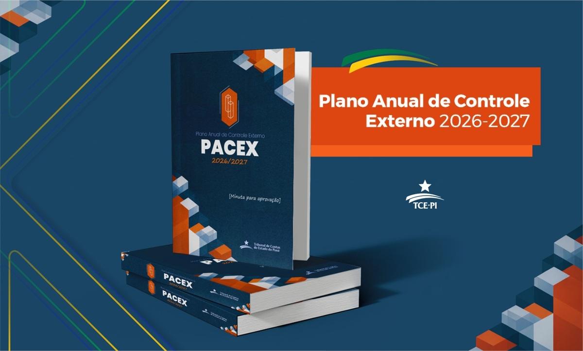 TCE PI divulga o Plano Anual de Controle Externo 2026-2027