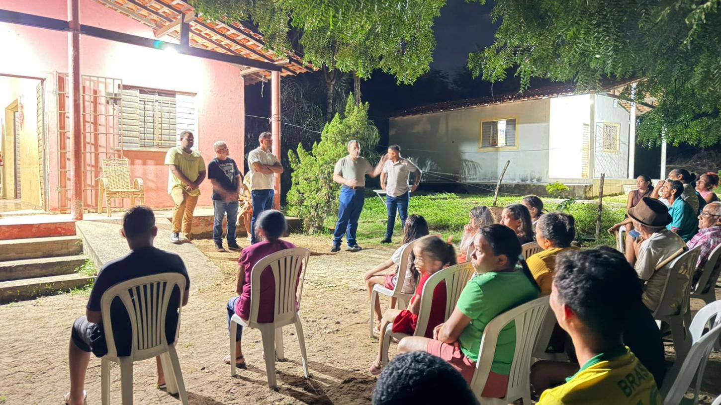 Deputado Gessivaldo visita povoado Amparo na Cacimba Velha