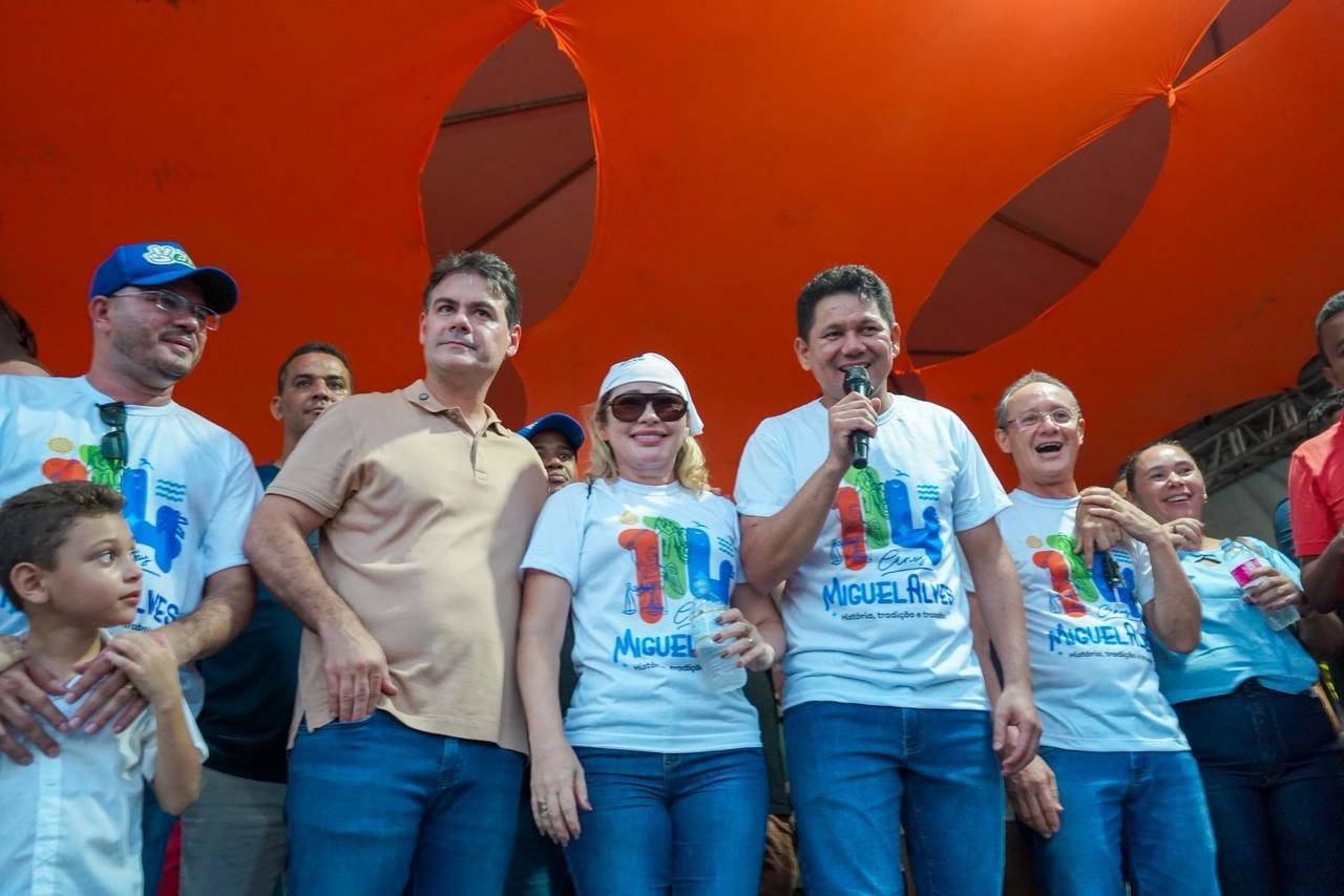 Deputado Severo Eulálio participa das comemorações pelos 114 anos de Miguel Alves