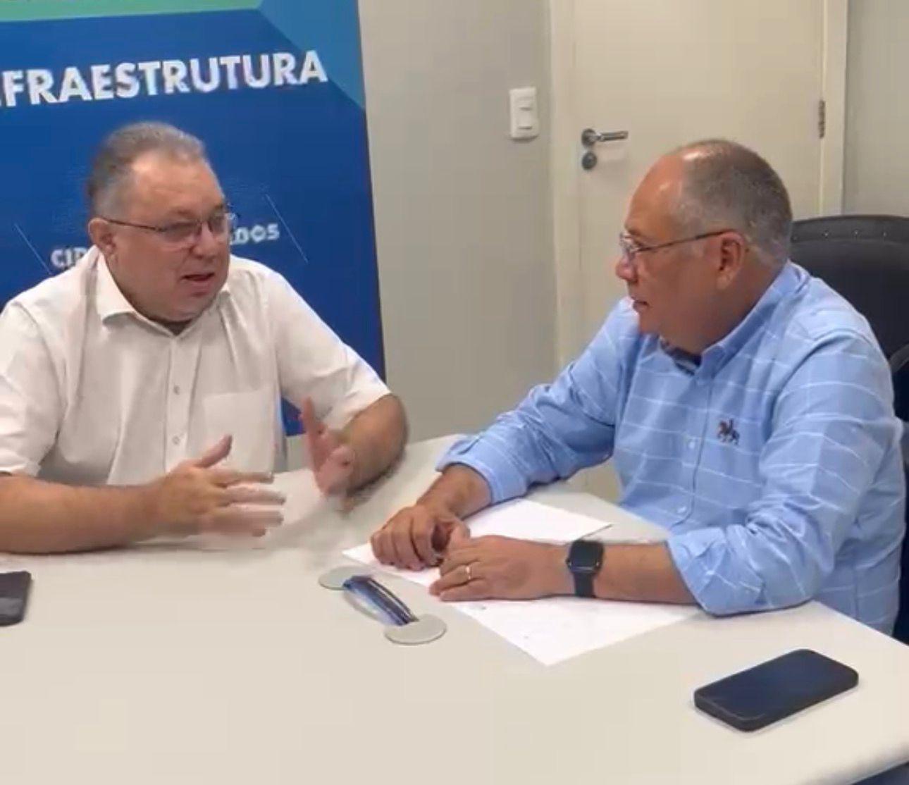 Florentino Neto acompanha processo de liberação dos recursos para obra do Piscinão de Parnaíba