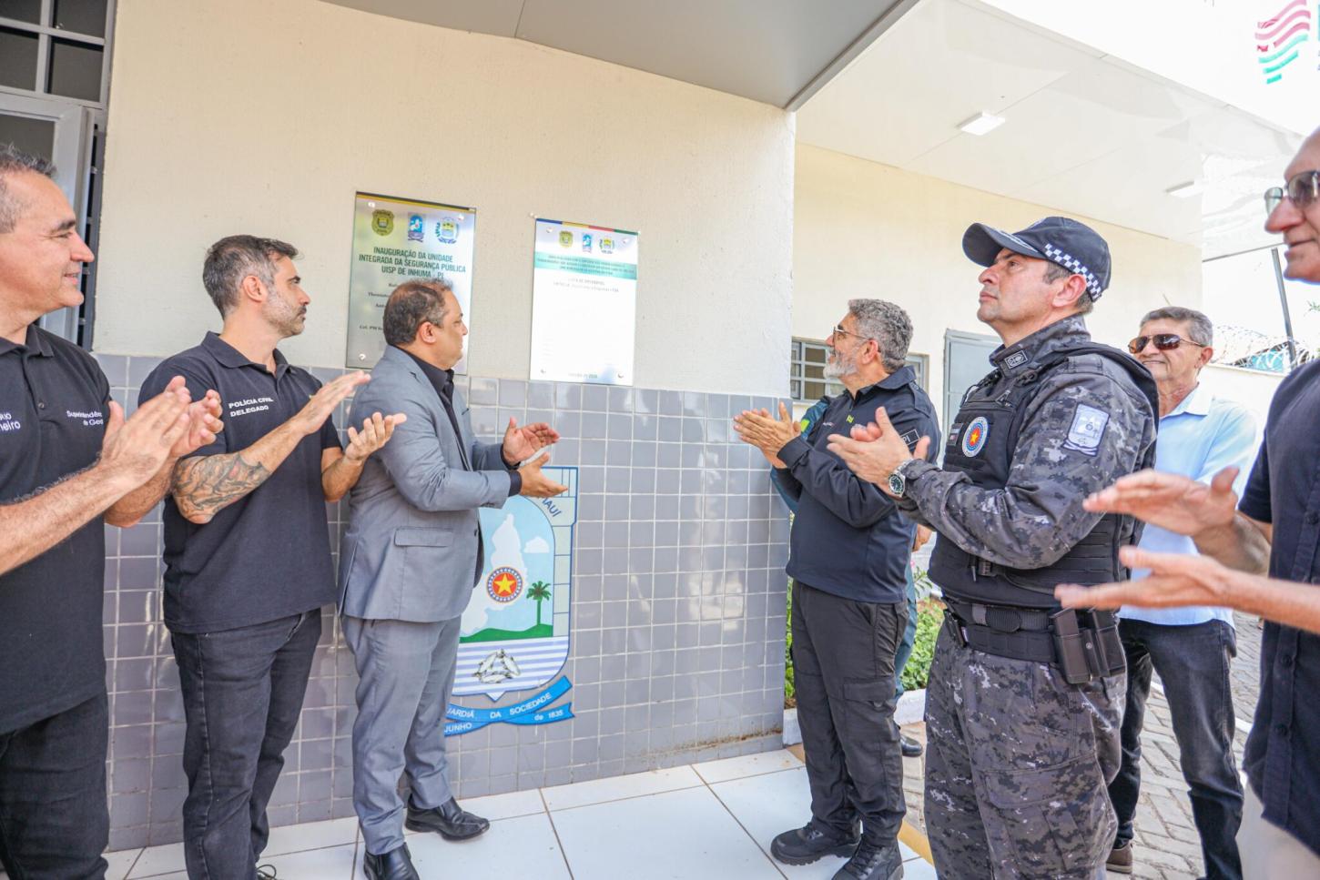 Governo do Estado inaugura Unidade Integrada de Segurança Pública em Inhuma