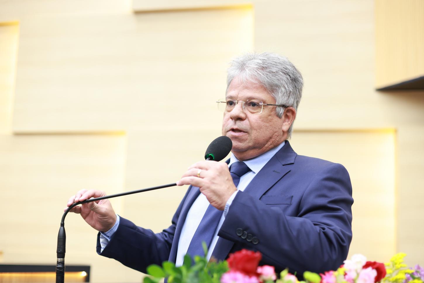Gustavo Neiva discursa na Alepi em apoio ao senador Ciro Nogueira
