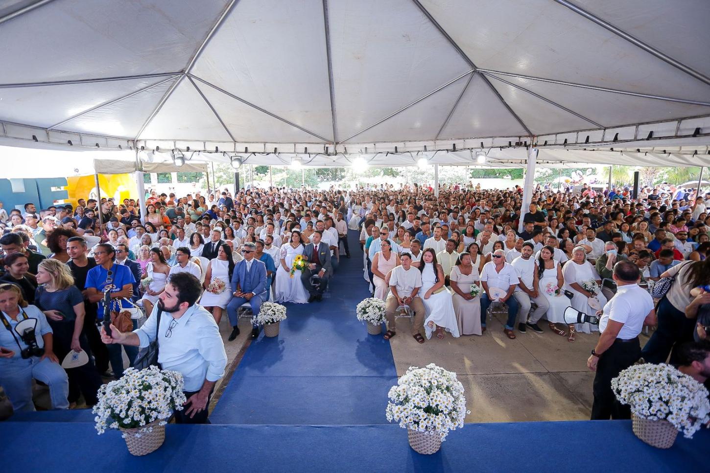 Prefeitura de Teresina e TJPI promovem casamento comunitário para 186 casais