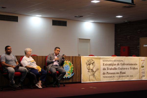 Seminário debate enfrentamento ao trabalho escravo no Piauí