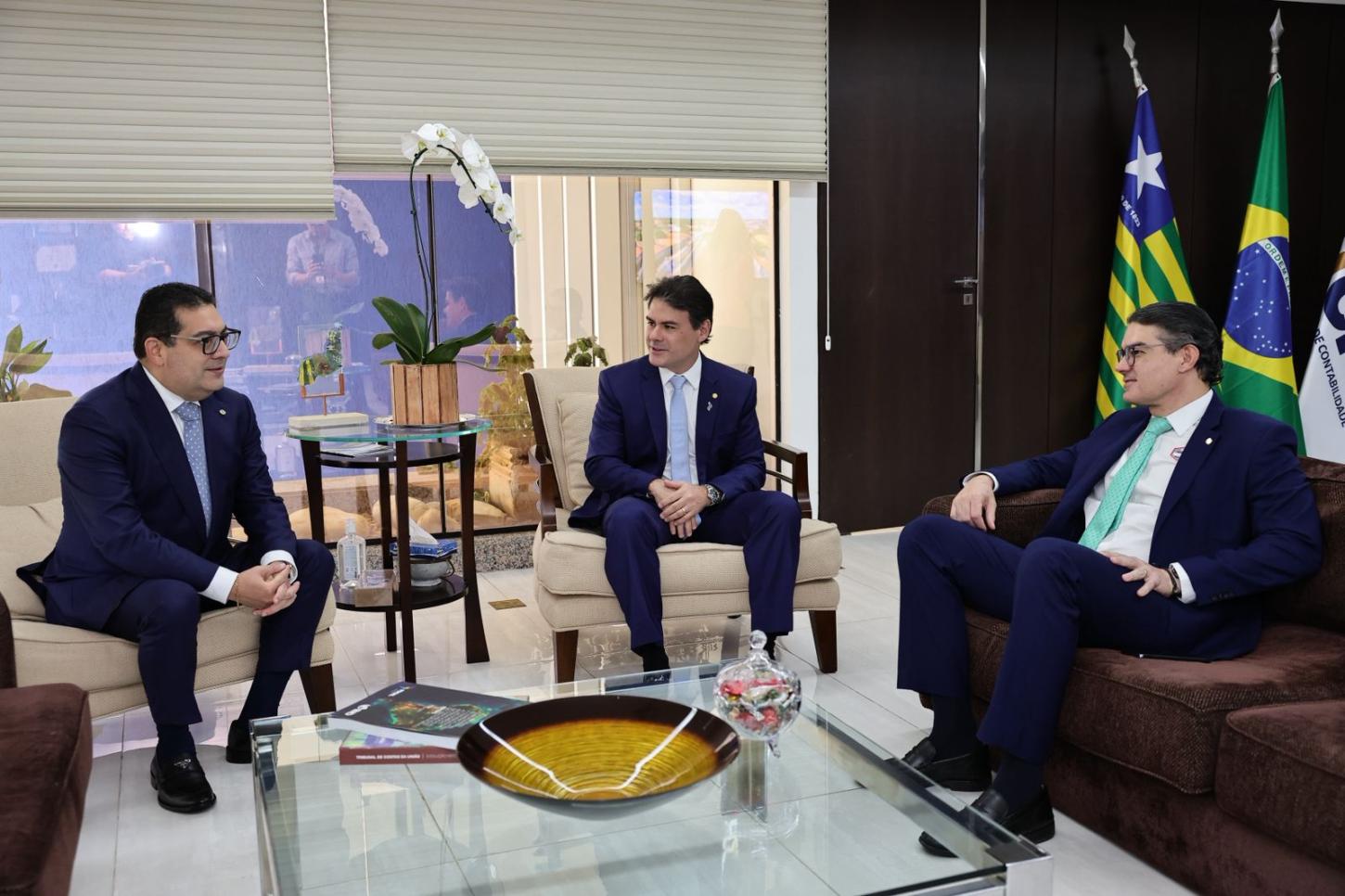 Severo Eulálio tem reunião com presidente do Conselho Federal de Contabilidade