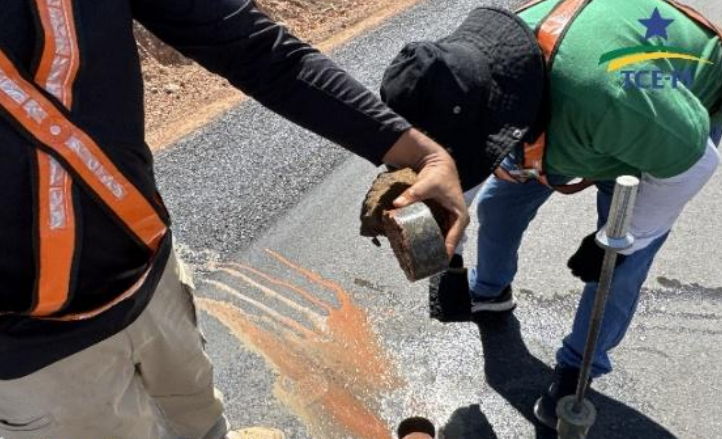 TCE-PI denuncia irregularidades em obra de pavimentação em Sebastião Baarros