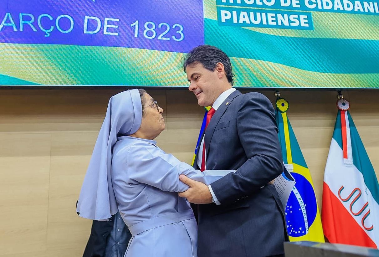 Assembleia Legislativa concede cidadania piauiense à Irmã Graças