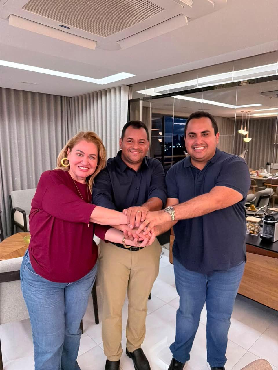 Deputada Simone Pereira ganha apoio do prefeito de Geminiano