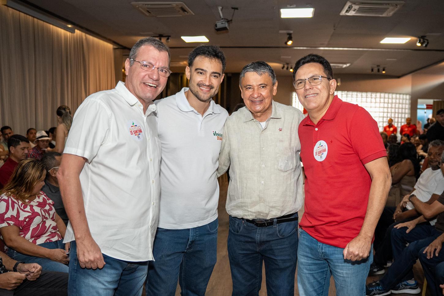 Joaquim do Arroz apresenta pré-candidatura de Vinícius Dias para lideranças em Teresina