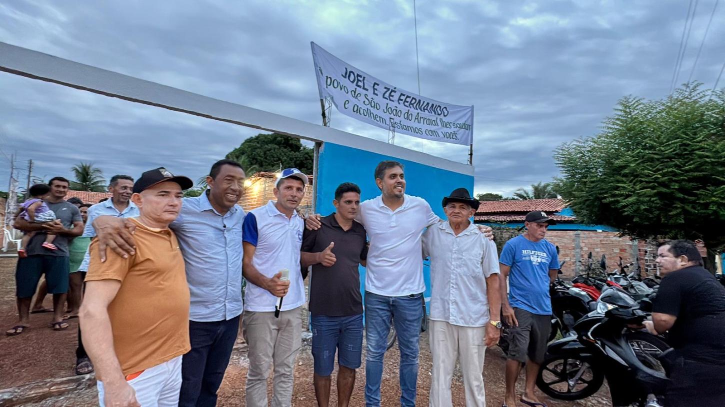 Joel Rodrigues reúne políticos de oposição a Rafael em São João do Arraial