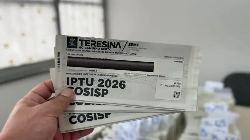 Justiça nega recurso da Prefeitura de Teresina e mantém a decisão sobre cobrança do IPTU