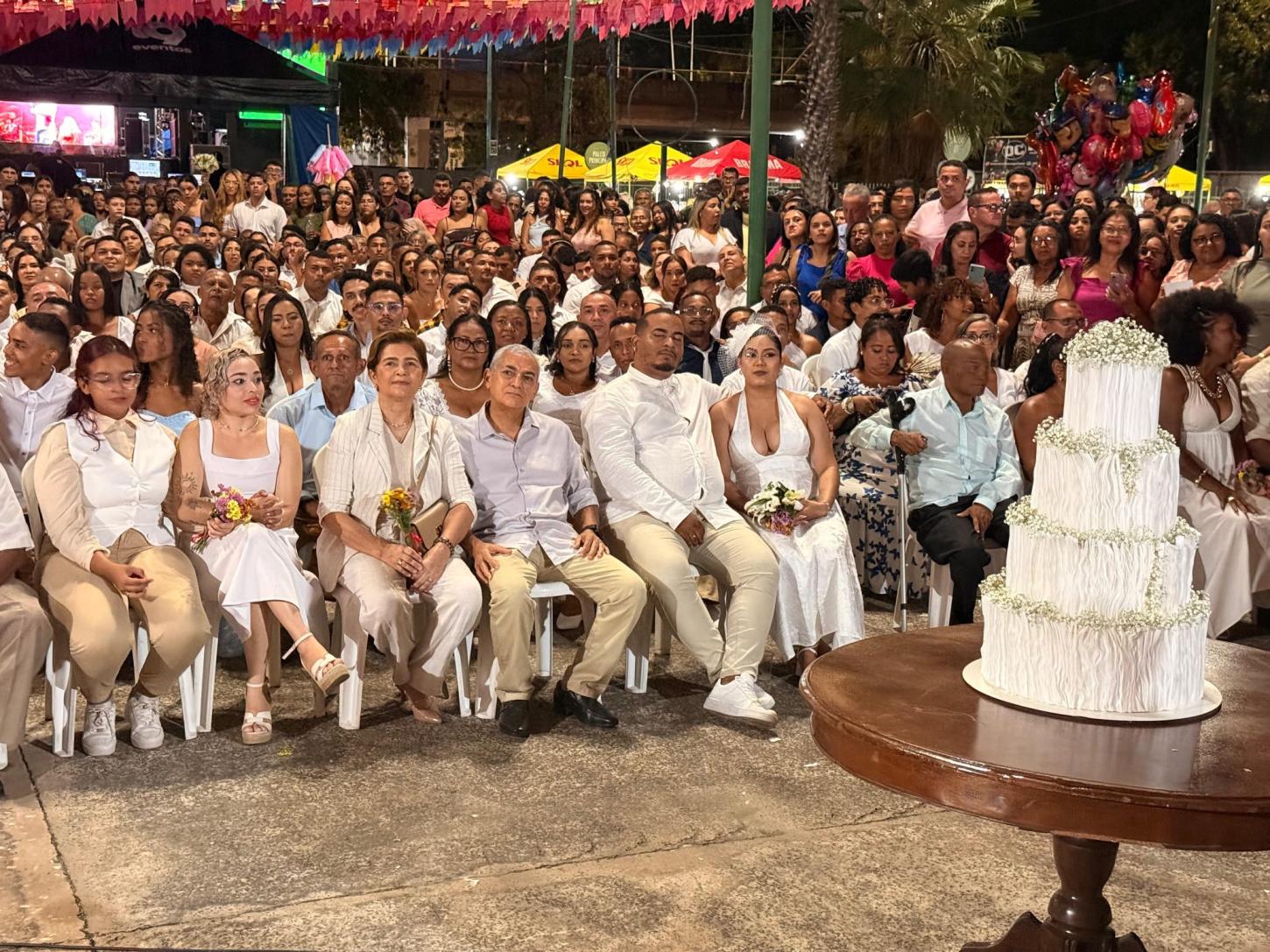 Justiça Itinerante reúne 134 casais em casamento comunitário