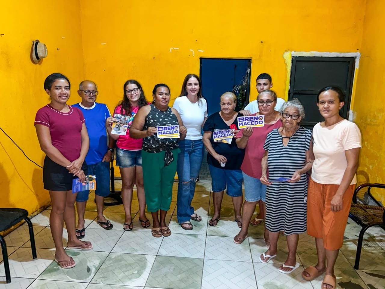 Lucy Soares entra na pré-campanha do advogado Breno Macedo