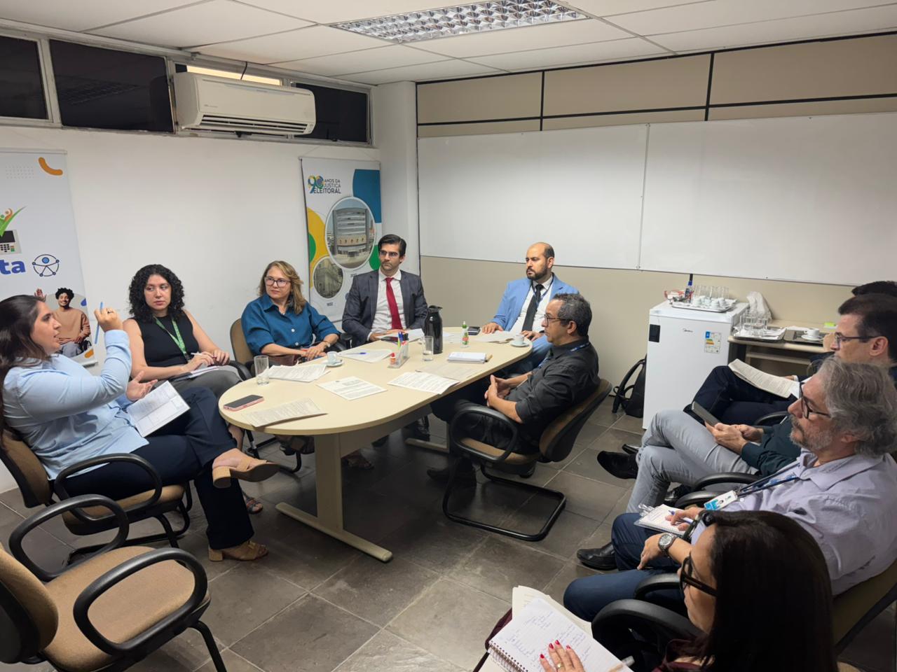 MPPI e TRE-PI alinham ações para ampliar acessibilidade nos locais de votação