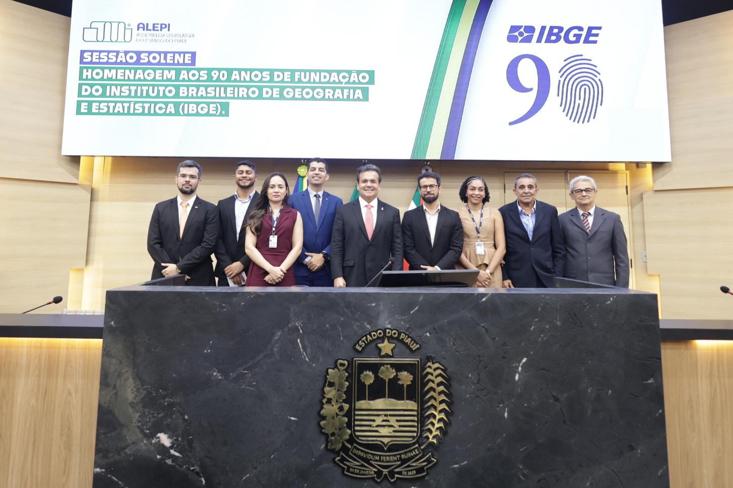Sessão solene na Alepi reconhece a importância do trabalho do IBGE