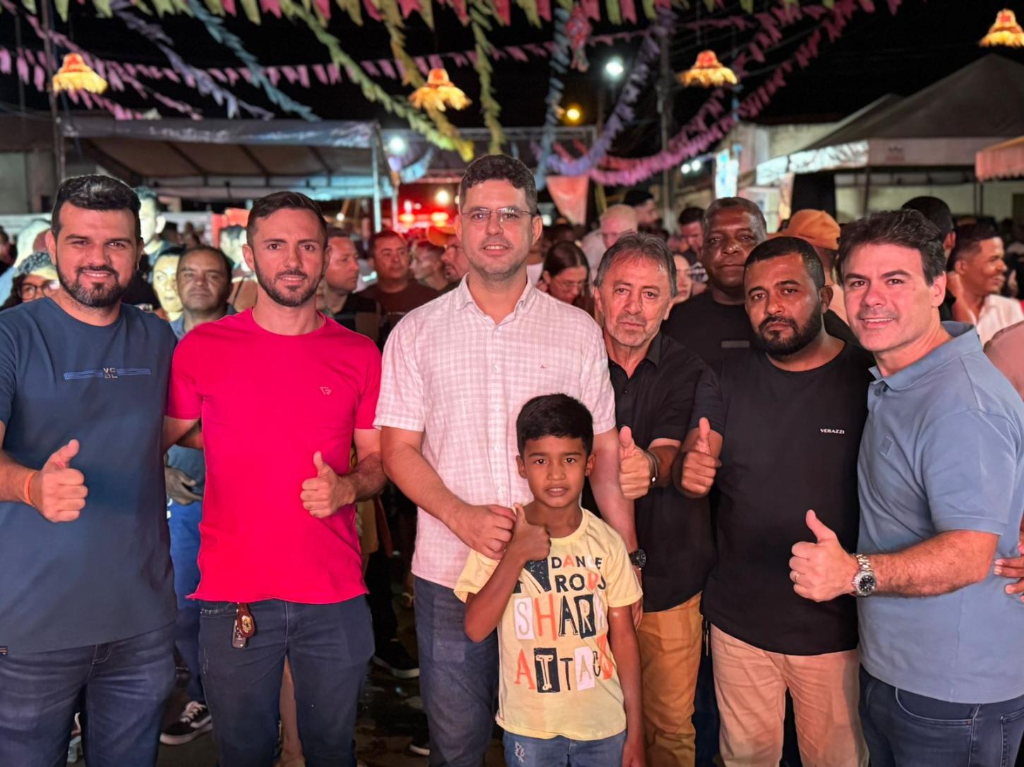 Severo Eulálio reforça parceria com Lagoa do Sítio durante festejos de Santo Antônio