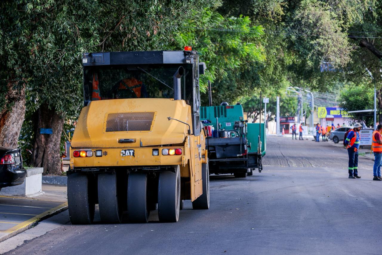 Teresina já tem 56 ruas e avenidas pavimentadas pelo Governo do Estado