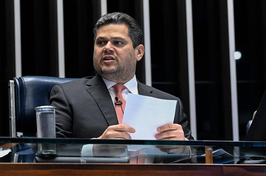 Alcolumbre cancela sessão do Congresso de quinta por falta de acordo sobre vetos