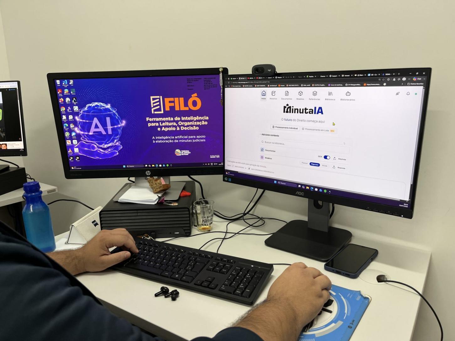 Capacitação de servidores abre caminho para uso da FILÓ, nova inteligência artificial do TJPI