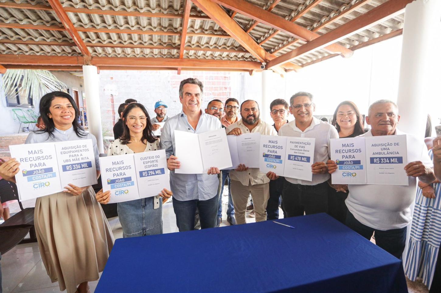 Ciro Nogueira leva obras e investimentos a cidades durante maratona de visitas