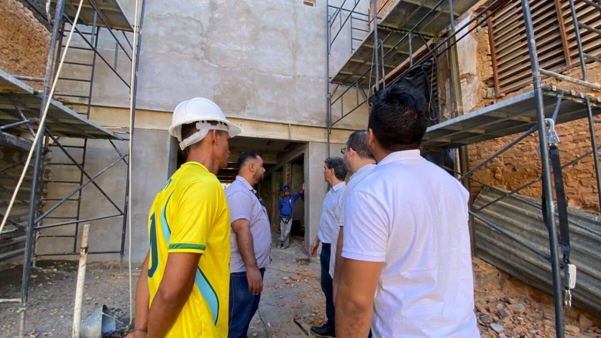 Obras de revitalização do Mercado Central de Teresina avançam