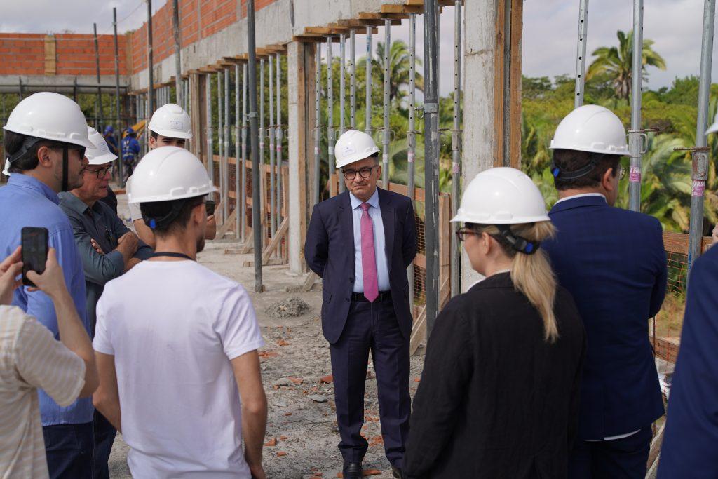 Presidente do Tribunal de Justiça inspeciona obras do Complexo do Judiciário