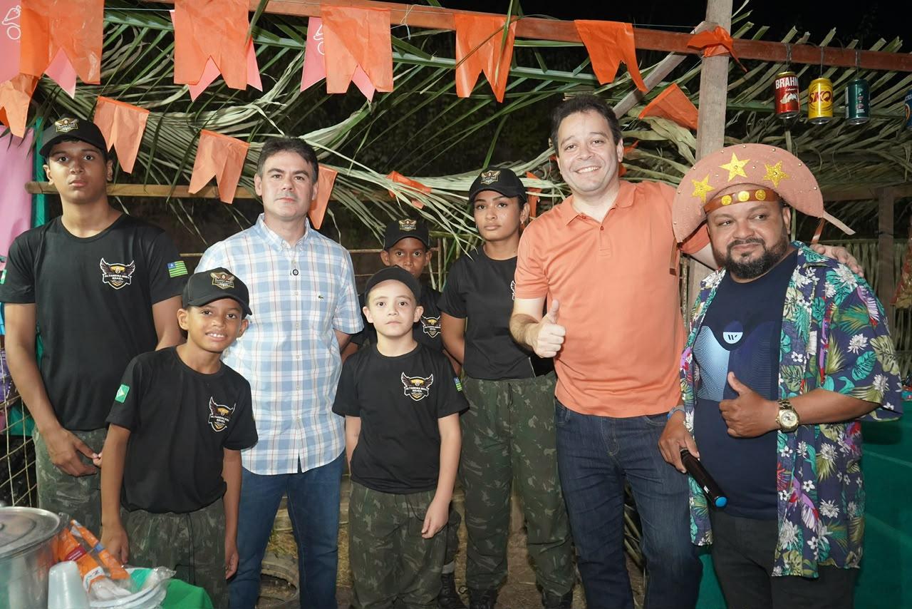 Severo Eulálio prestigia arraiais e apoia cultura popular em Teresina