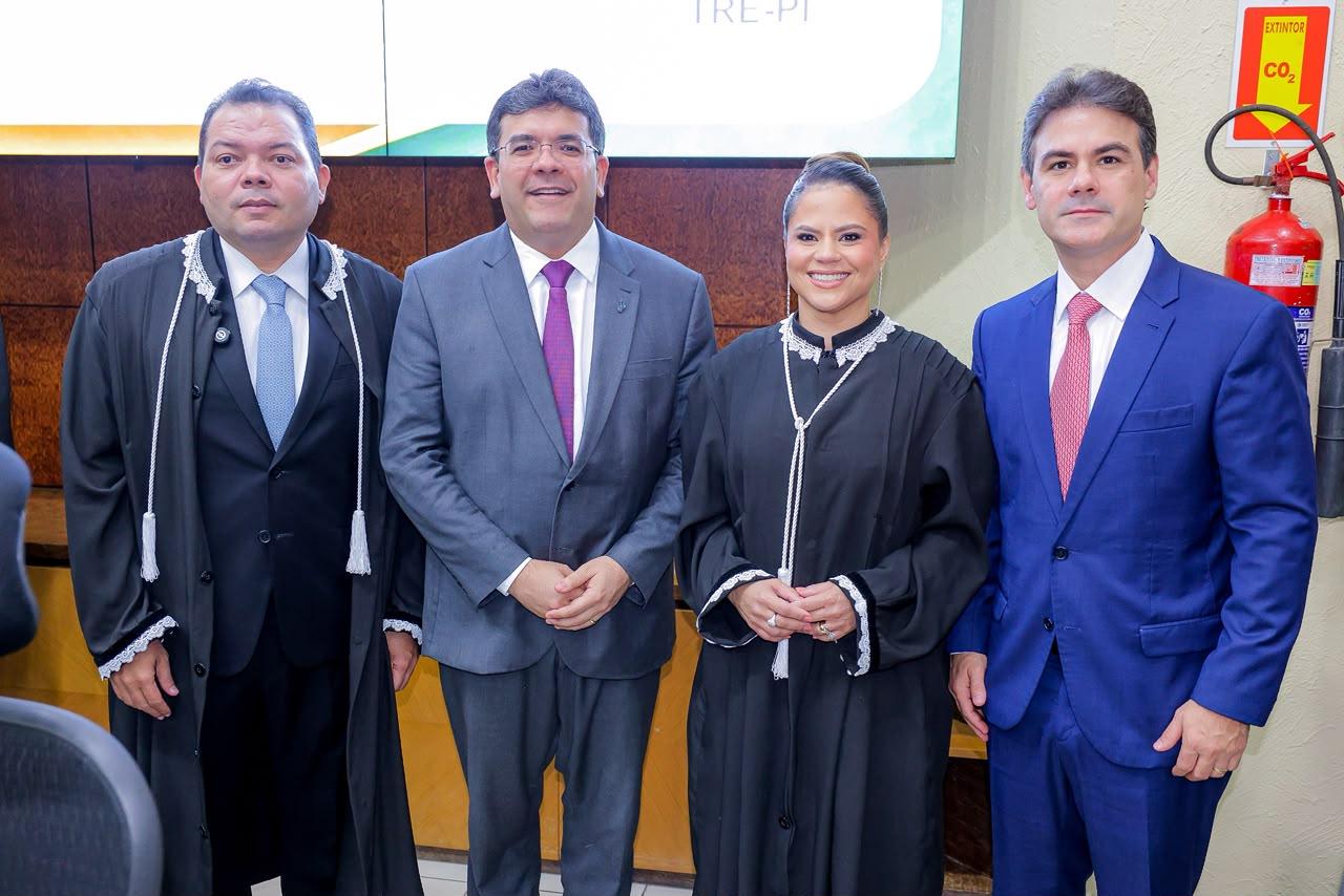 Severo Eulálio prestigia posse de novos membros titulares do TRE-PI