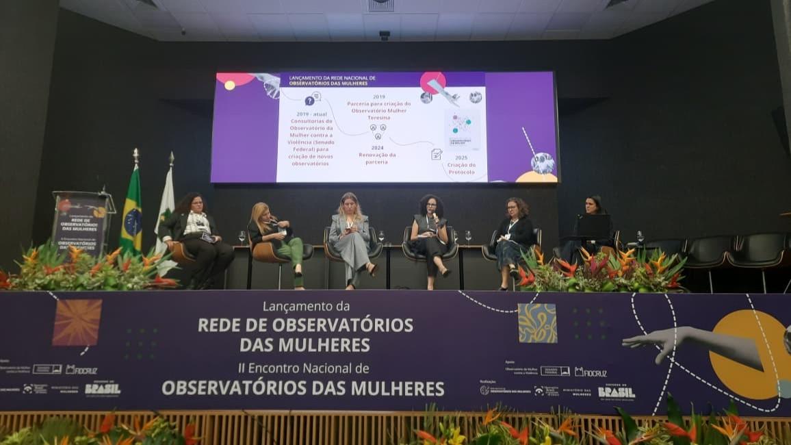 Teresina participa do lançamento da Rede Nacional de Observatórios das Mulheres