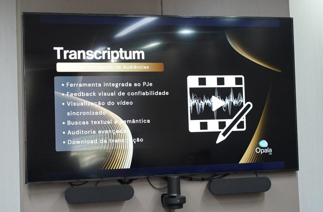 TJPI apresenta novas soluções de inteligência artificial desenvolvidas pelo Opala Lab