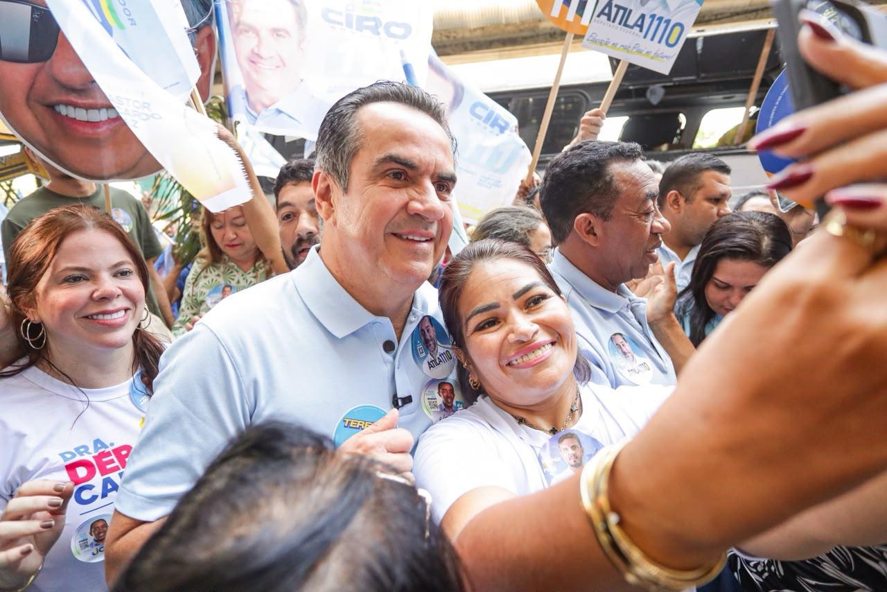 Ciro Nogueira conversa com comerciantes e defende mais segurança